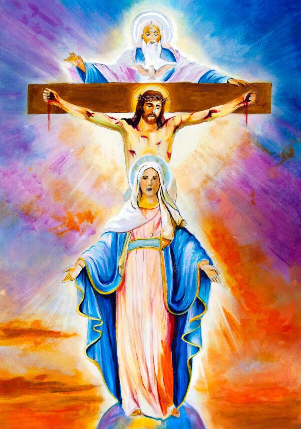 Obraz Chrystus i Maryja