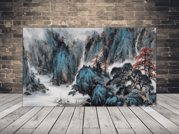 Obraz Bonsai i Góry