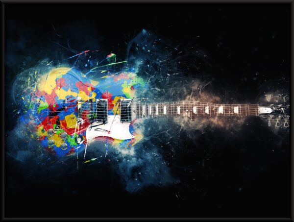 Plakat Barwy Gitary