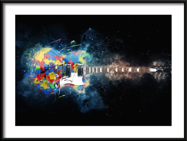 Plakat Barwy Gitary