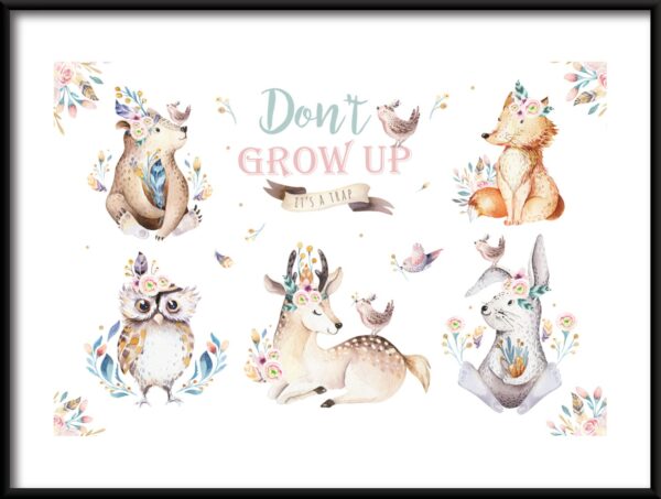 Plakat Don’t Grow Up