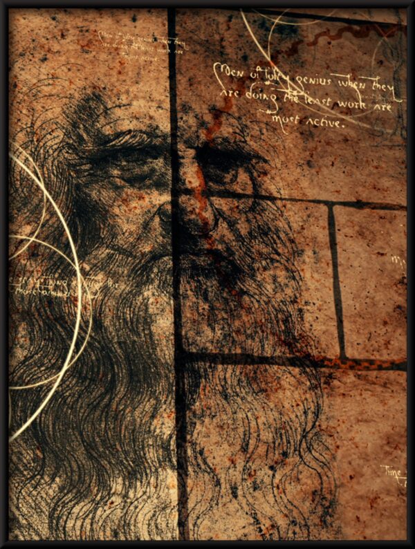 Plakat Geniusz Leonardo