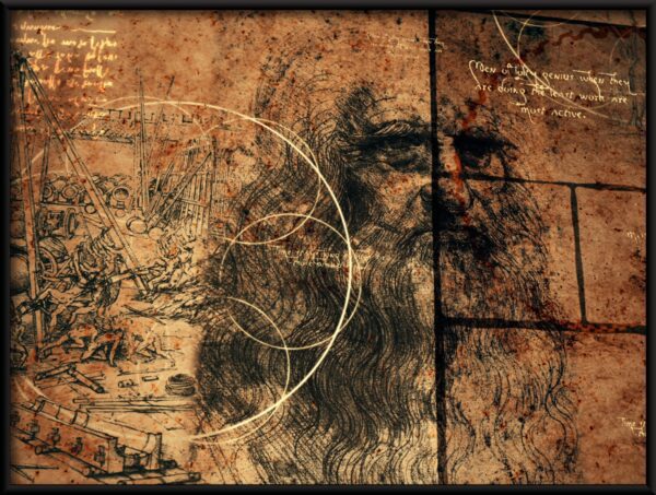 Plakat Geniusz Leonardo