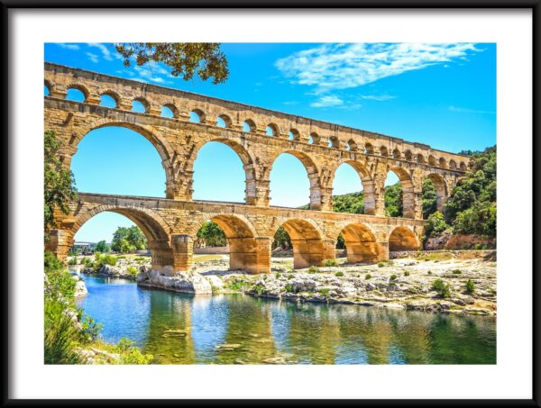 Plakat Pont Du Gard