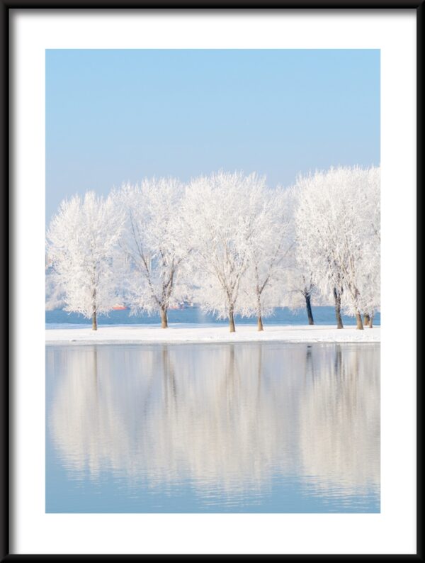 Plakat Zimowy Krajobraz