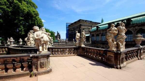 Fototapeta Balkony w Barokowym Pałacu