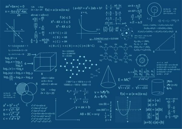 Fototapeta Matematyczne Wzory