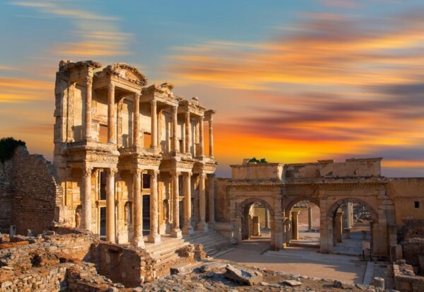Fototapeta Biblioteka Celsusa w Turcji