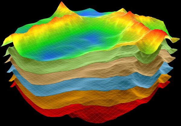 Fototapeta Schemat Geologiczny