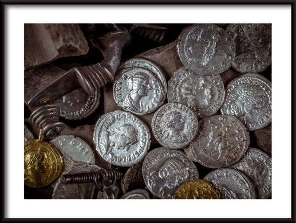 Plakat Rzymskie Monety