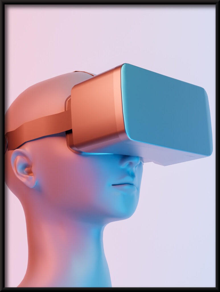 Plakat Gogle 3D