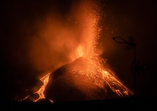 Fototapeta Erupcja Wulkanu