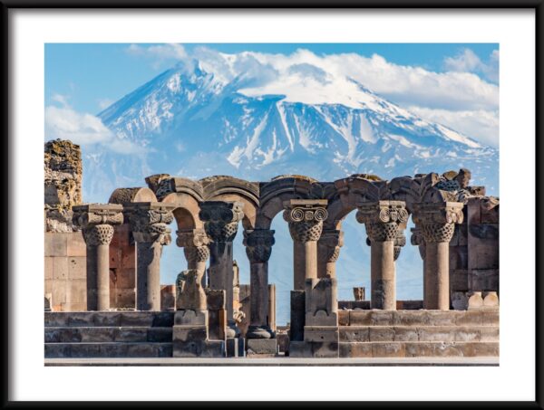 Plakat Świątynia w Armenii