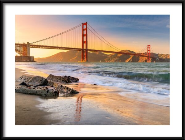Plakat Most w San Francisco