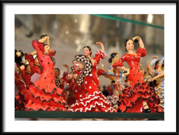 Plakat Figurki Flamenco