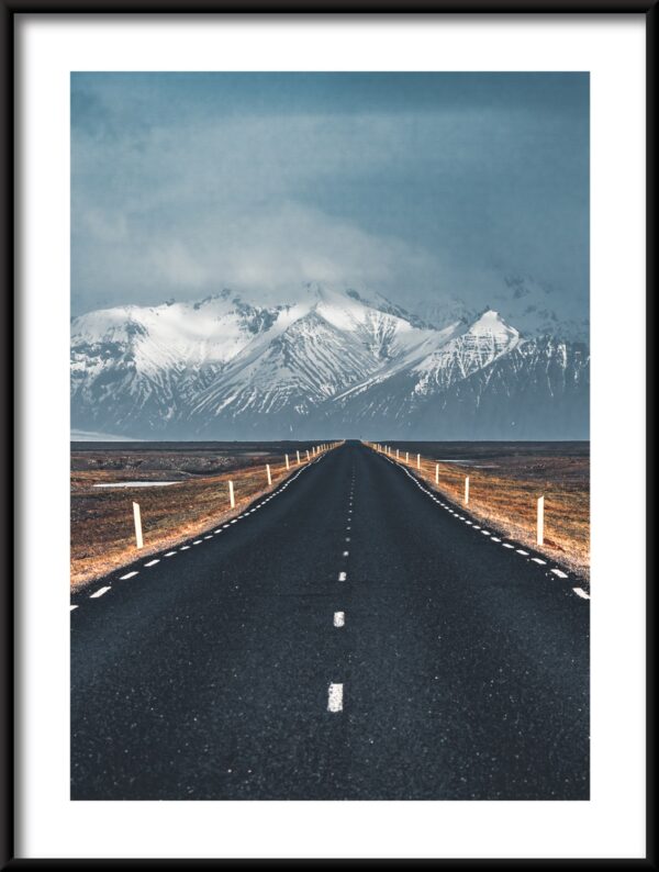 Plakat Islandzka Podróż