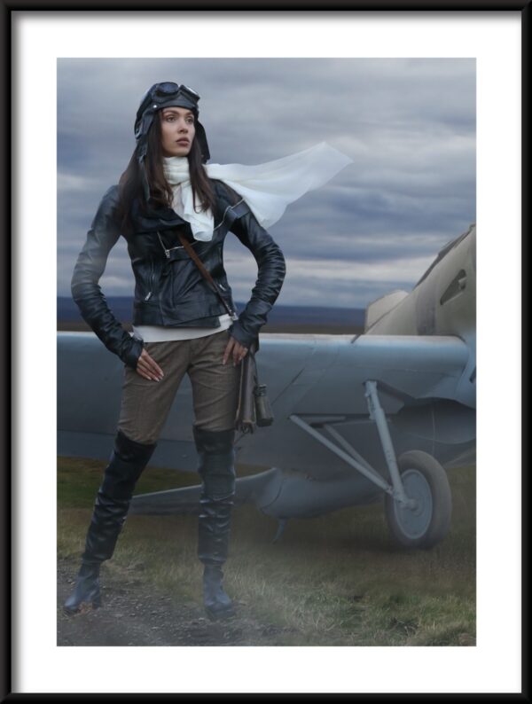 Plakat Kobieta Pilot