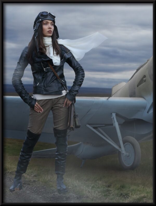 Plakat Kobieta Pilot