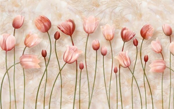 Fototapeta Różowe Tulipany