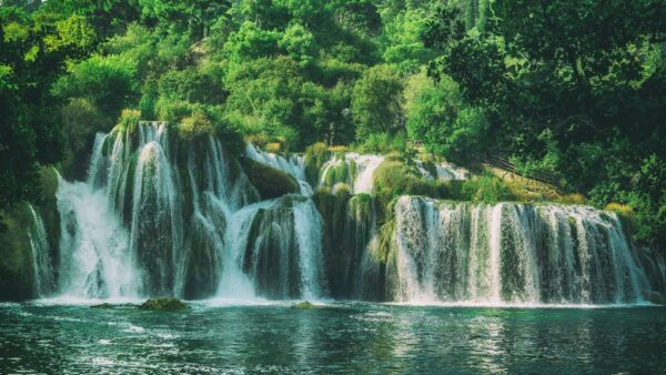 Fototapeta Wodospady Chorwacji