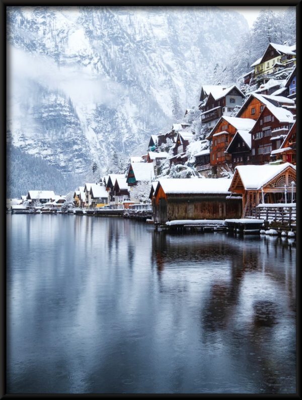 Plakat Piękne Hallstatt