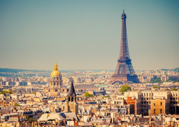 Fototapeta Majestatyczna Wieża Eiffela