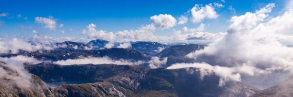 Fototapeta Góry w Chmurach