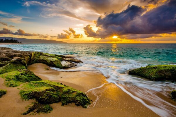 Fototapeta Hawajski Wschód Słońca