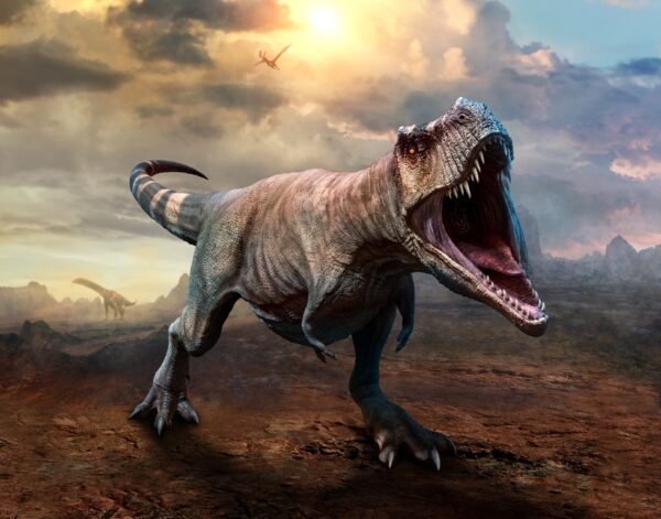 Fototapeta Ryczący Dinozaur
