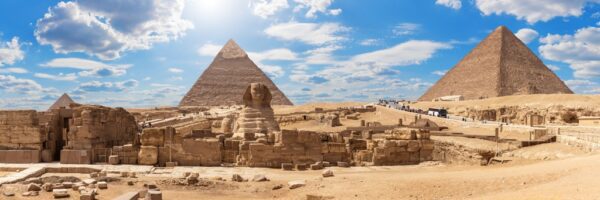 Fototapeta Piramidy w Gizie