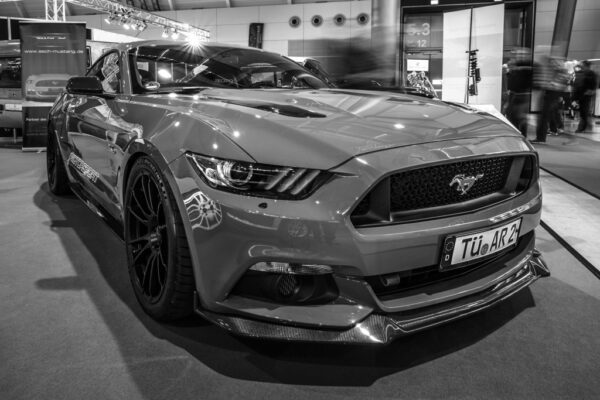 Fototapeta Szary Mustang GT
