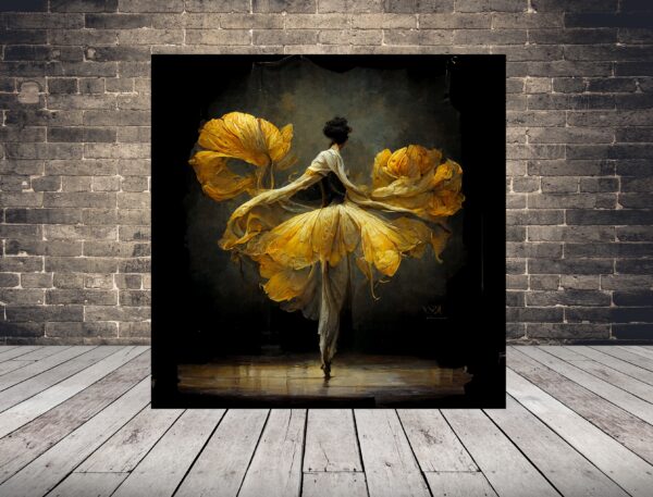 Obraz Baletnica w Żółtej Sukni