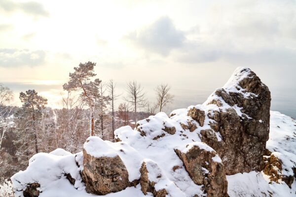Fototapeta Śnieg w Górach