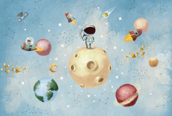 Fototapeta Astronauta W Kosmosie