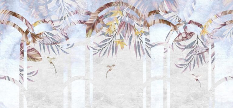 Fototapeta Małe Ptaki w 3D