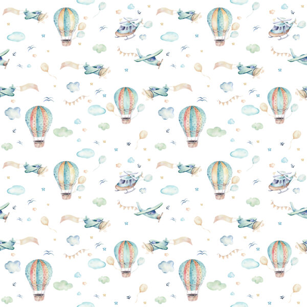 Fototapeta Balony I Samoloty