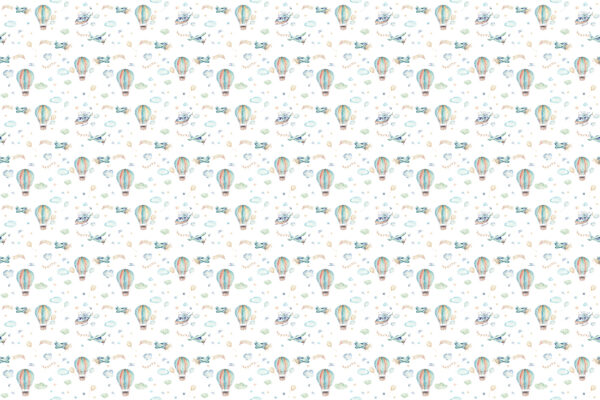 Fototapeta Balony I Samoloty