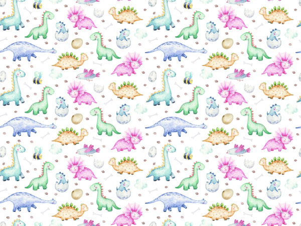 Fototapeta Milutkie Dinozaury