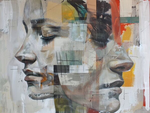 Fototapeta Dwie Twarze – Jedna Historia