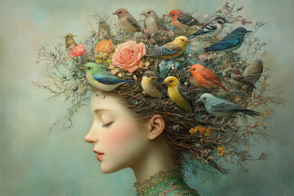 Fototapeta Ptasi Krąg