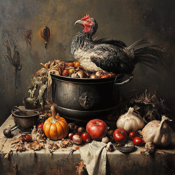 Fototapeta Jesienny Stół