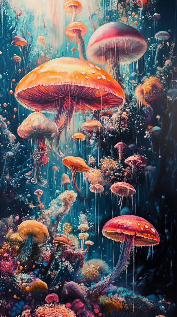 Fototapeta Grzybowa Poświata