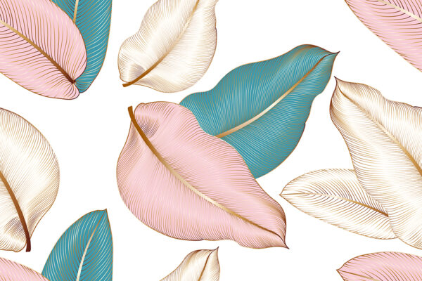 Fototapeta Złote Liście Fantazji