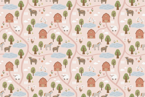 Fototapeta Wiejska Sielanka