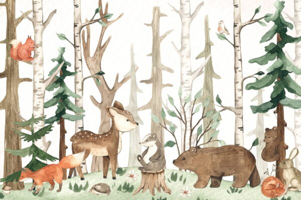 Fototapeta Leśna Gromadka