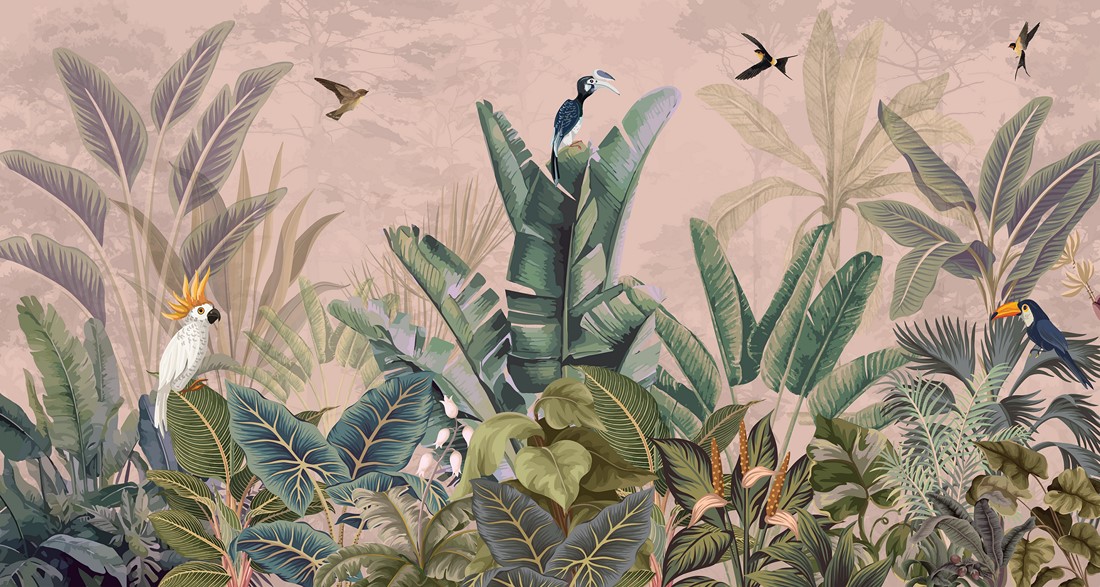 2587820047 Fototapeta Rajski Krajobraz