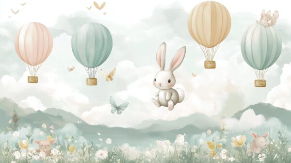 Fototapeta Balonowe Podniebne Marzenia