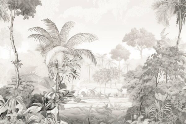 Fototapeta Mglisty Raj Tropików