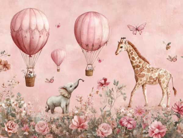 Fototapeta Balonowe Safari