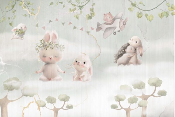 Fototapeta Chmurkowe Przytulanki